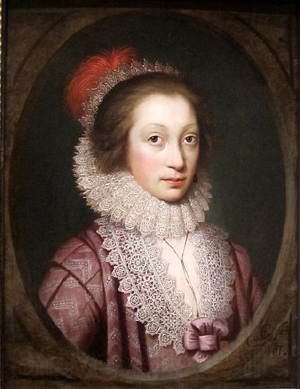 Janssens van Ceulen Portrait of a Woman France oil painting art